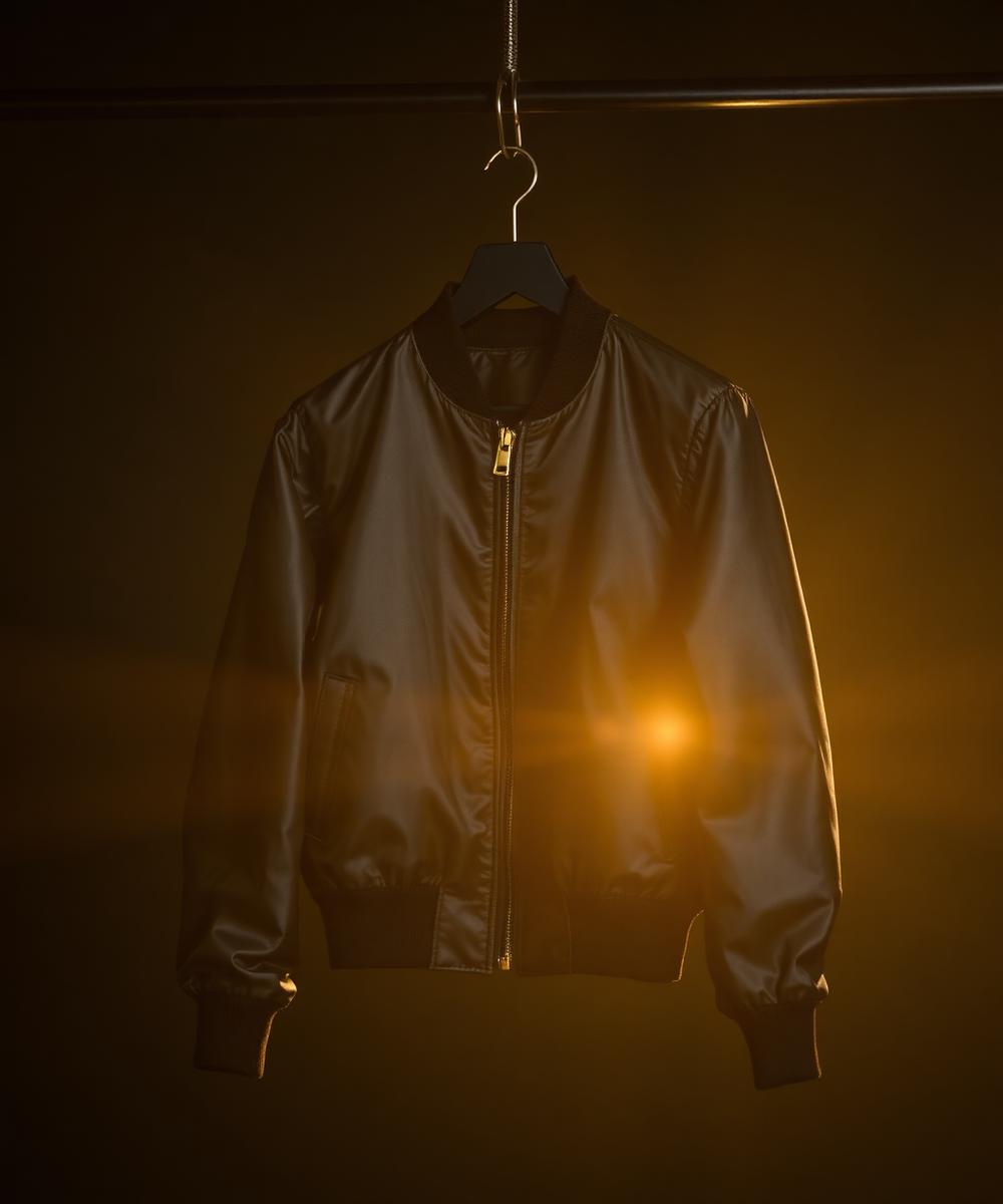 Gilded Bomber Jacket